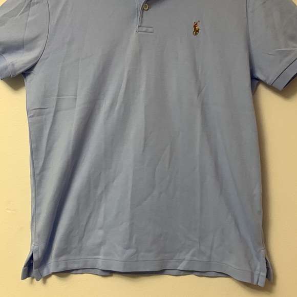 Light blue polo Ralph Lauren, custom slim fit Medium - Picture 6 of 7